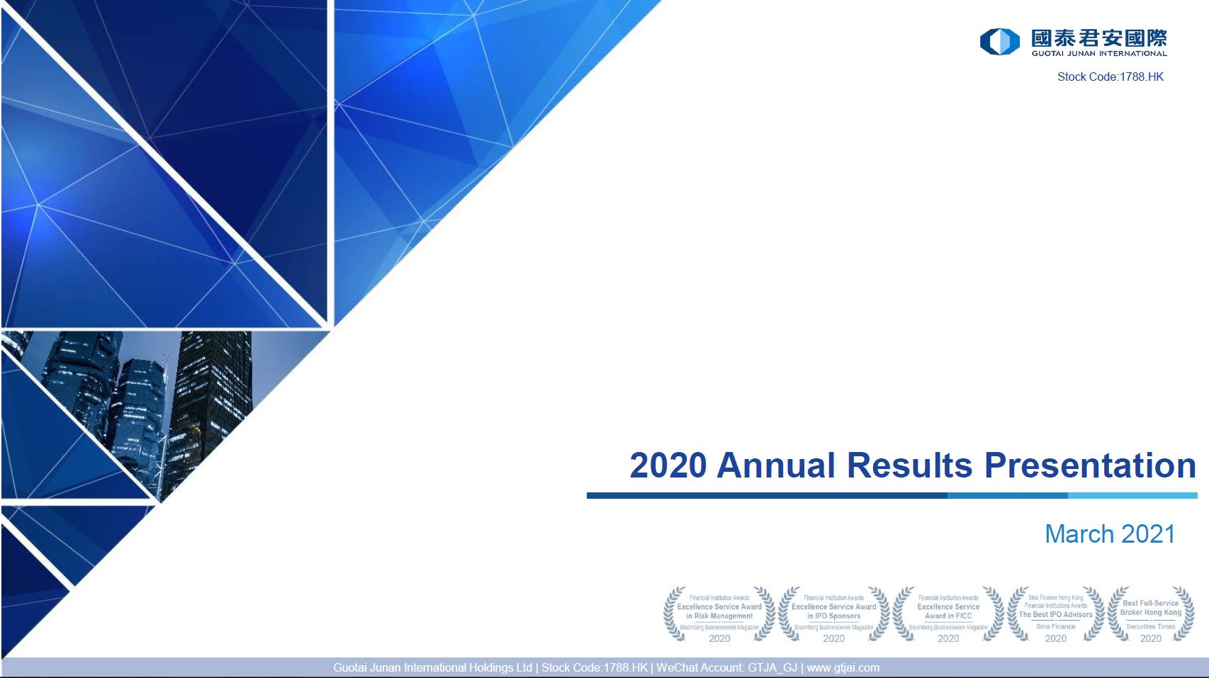 2020 Annual Results